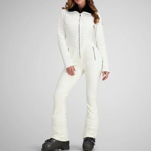 Obermeyer white katze ski suit